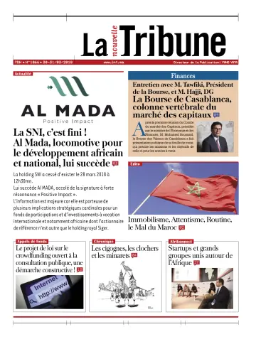 La Nouvelle Tribune - 29 Mar 2018