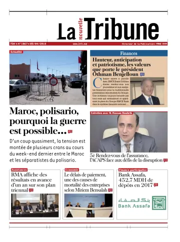 La Nouvelle Tribune - 05 Nis 2018