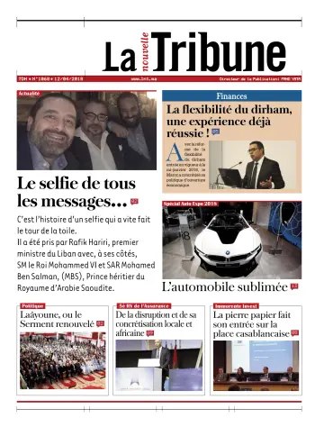 La Nouvelle Tribune - 12 Apr 2018