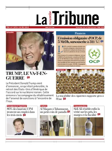 La Nouvelle Tribune - 10 May 2018