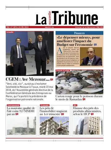 La Nouvelle Tribune - 24 May 2018