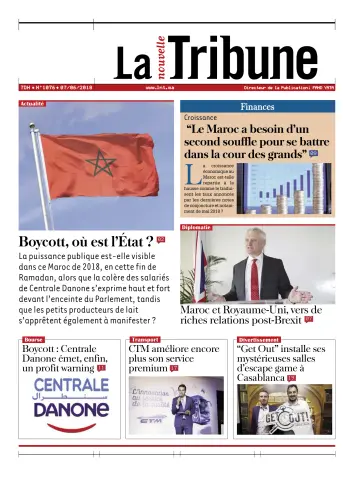 La Nouvelle Tribune - 7 Jun 2018