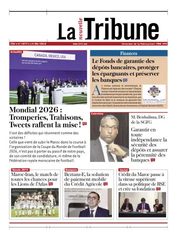 La Nouvelle Tribune - 14 Haz 2018