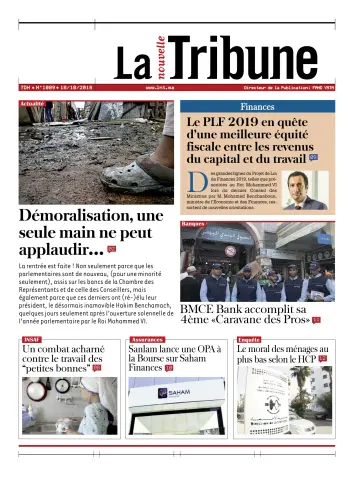 La Nouvelle Tribune - 18 Oct 2018