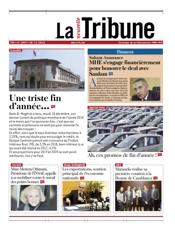 La Nouvelle Tribune - 20 Dec 2018