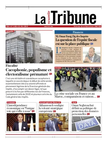 La Nouvelle Tribune - 31 Oca 2019