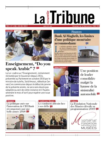 La Nouvelle Tribune - 28 Feb 2019