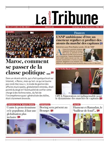La Nouvelle Tribune - 13 Jun 2019
