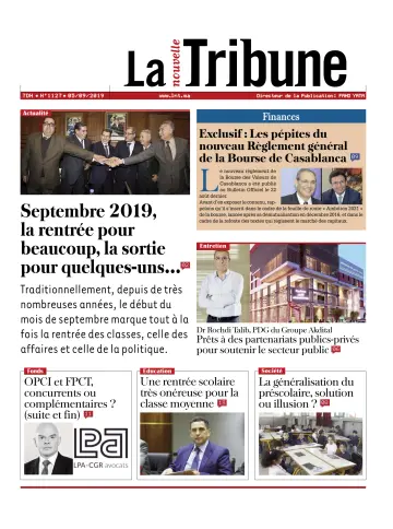 La Nouvelle Tribune - 05 Eyl 2019