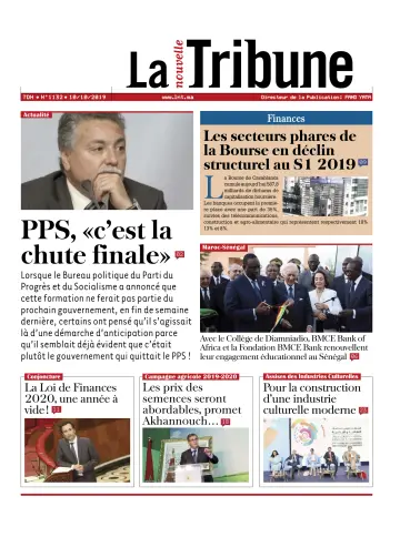 La Nouvelle Tribune - 10 Oct 2019