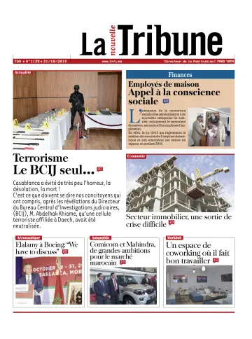 La Nouvelle Tribune - 31 Oct 2019