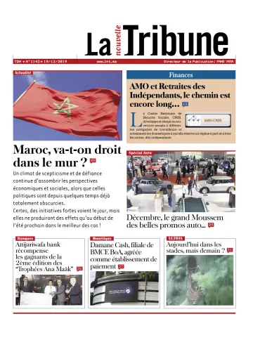 La Nouvelle Tribune - 19 Dec 2019