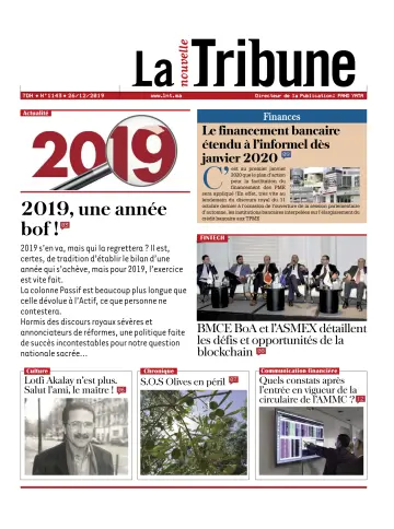 La Nouvelle Tribune - 26 Dec 2019