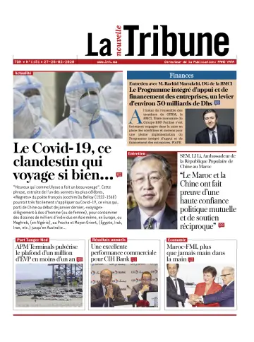 La Nouvelle Tribune - 27 Feb 2020