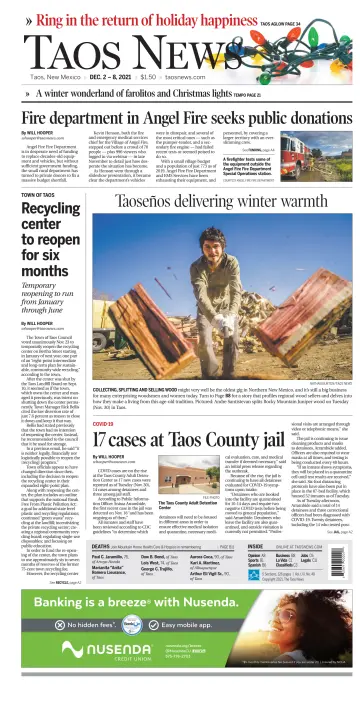 The Taos News - 2 Dec 2021