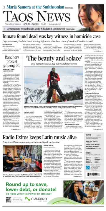 The Taos News - 20 Apr 2023