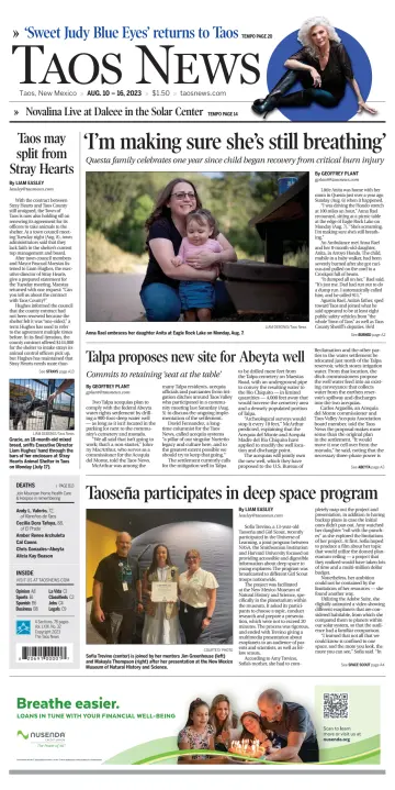 The Taos News - 10 Aug 2023