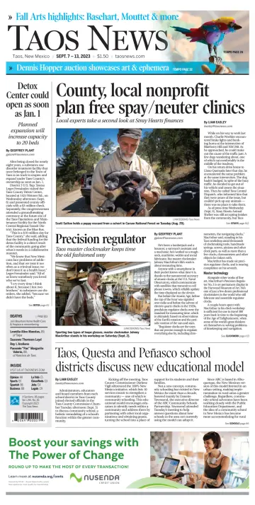 The Taos News - 7 Sep 2023