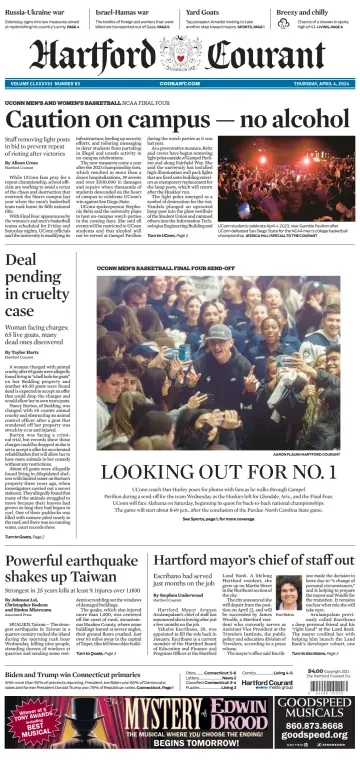 Hartford Courant - 04 abr. 2024