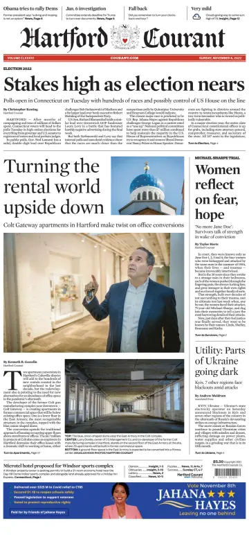Hartford Courant (Sunday) - 6 Nov 2022