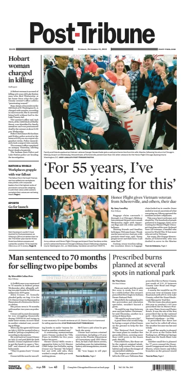 Post Tribune (Sunday) - 22 Oct 2023