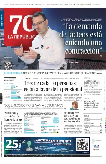 La Republica (Colombia) - 23 4월 2024