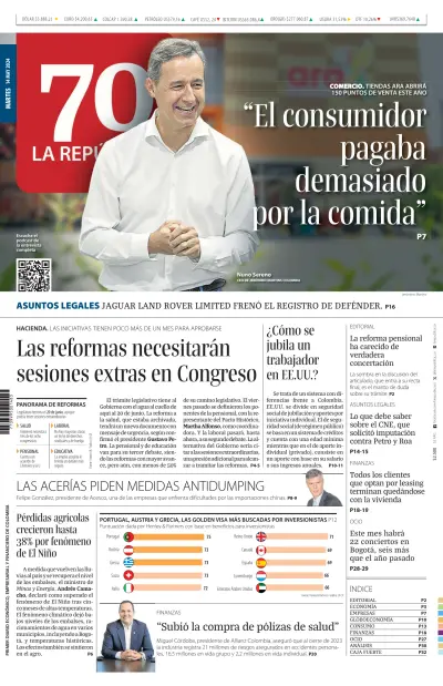 La Republica (Colombia) - 14 maio 2024