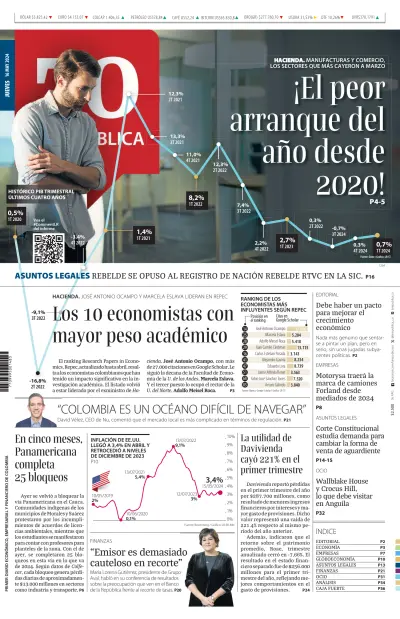 La Republica (Colombia) - 16 May 2024