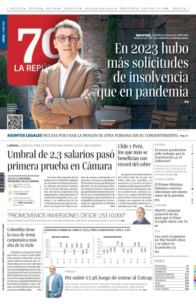 La Republica (Colombia) - 23 May 2024