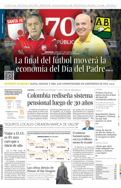 La Republica (Colombia) - 15 junho 2024