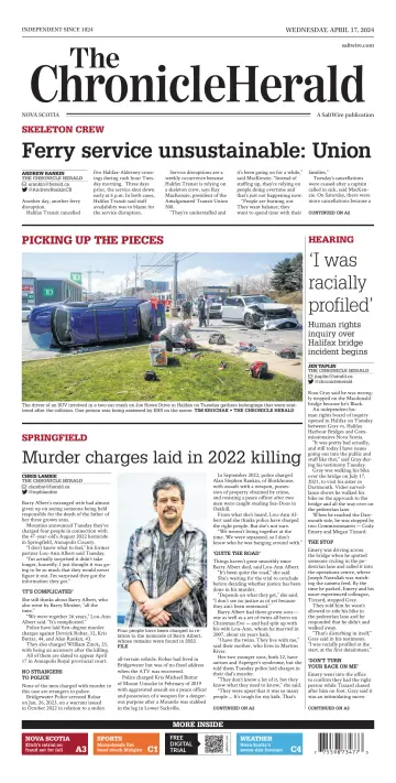 The Chronicle Herald (Metro) - 17 abril 2024