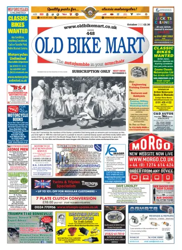 Old Bike Mart - 1 Oct 2022
