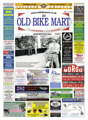 Old Bike Mart - 1 Jul 2023