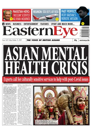 Eastern Eye (UK) - 15 Oct 2021