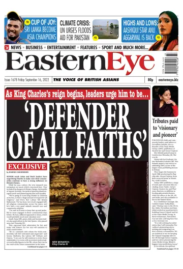 Eastern Eye (UK) - 16 Sep 2022