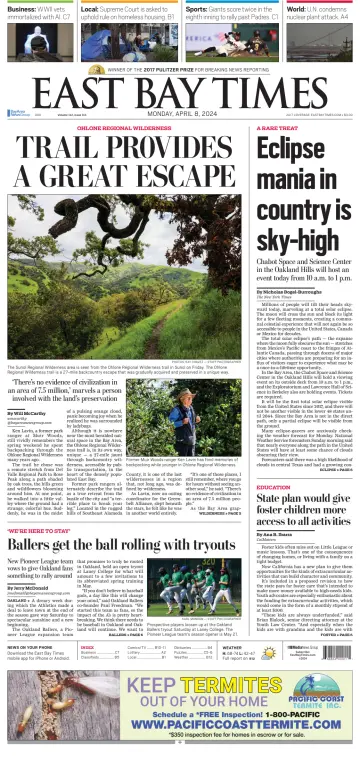 East Bay Times - 08 4月 2024