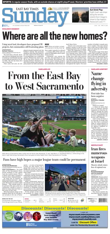 East Bay Times - 14 abril 2024