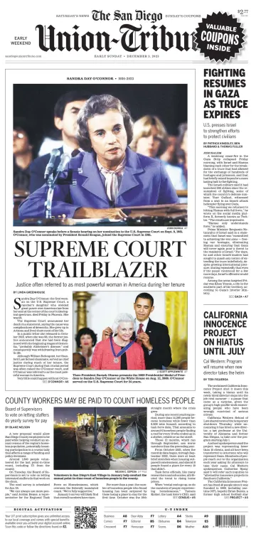 San Diego Union-Tribune - 2 Dec 2023