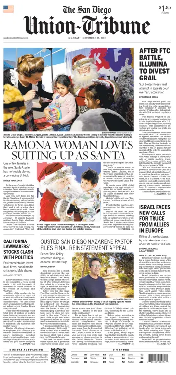 San Diego Union-Tribune - 18 Dec 2023