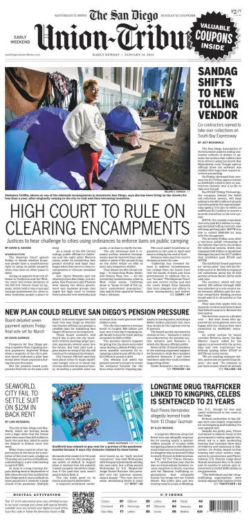 San Diego Union-Tribune - 13 Jan 2024