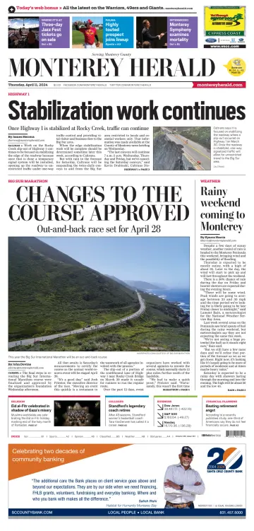 Monterey Herald - 11 四月 2024
