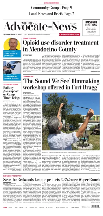 Fort Bragg Advocate-News - 24 Aug 2023