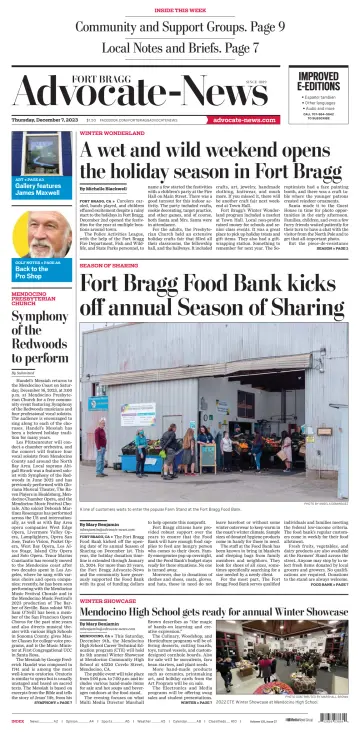 Fort Bragg Advocate-News - 7 Noll 2023