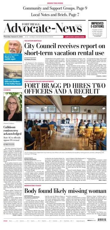 Fort Bragg Advocate-News - 11 janv. 2024