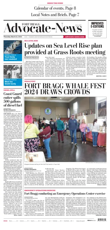 Fort Bragg Advocate-News - 21 3月 2024