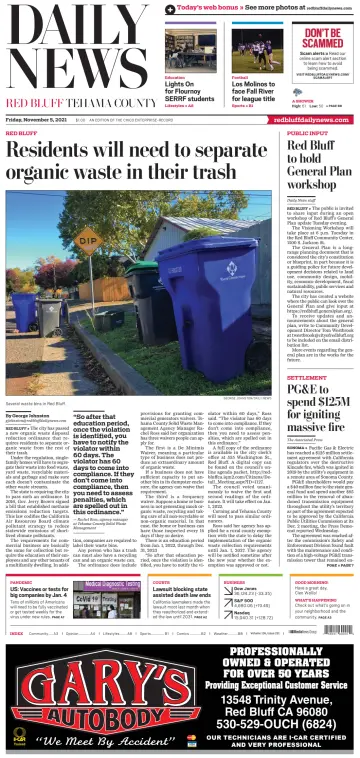 Daily News (Red Bluff) - 5 Nov 2021