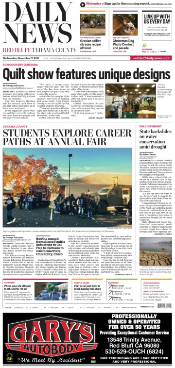 Daily News (Red Bluff) - 17 Nov 2021