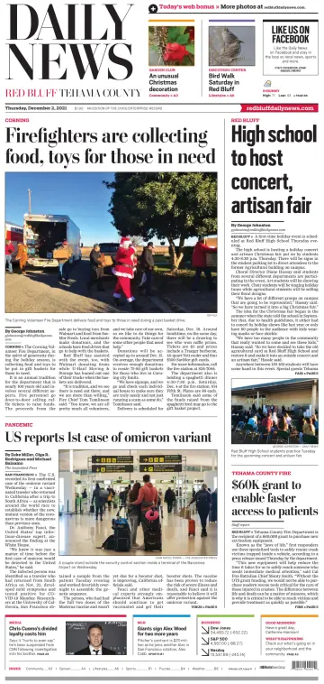 Daily News (Red Bluff) - 2 Dec 2021