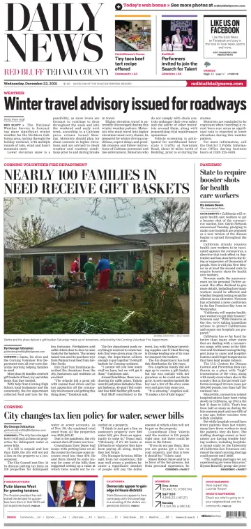 Daily News (Red Bluff) - 22 Dec 2021