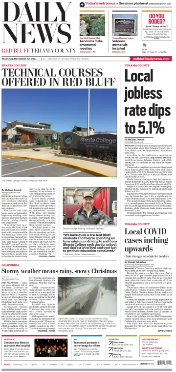 Daily News (Red Bluff) - 23 Dec 2021